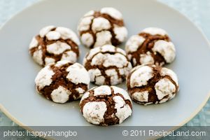 Chocolate Crackle Cookies