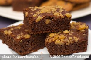 Low fat-Chocolate Brownies