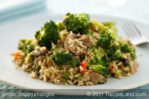 Stir-Fried Broccoli Rice