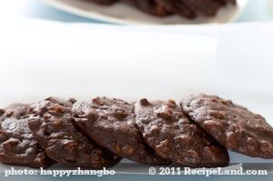 Zucchini Brownie Cookies