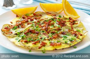 Basque Tortilla (Breakfast Bacon, Potato and Eggs)