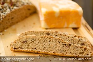 Herbed Whole Wheat Bread with Sunflower and Sesame Seeds