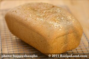 Whole Wheat Herb Bread