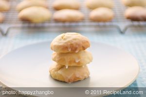 Citrus Ricotta Cookies with Citrus Glaze