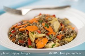 Wild Rice and Artichoke Salad