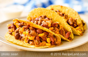 Cobble Corn Chili Tacos