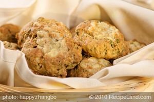 Cheesy Whole Wheat Herb Biscuits