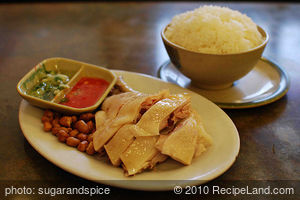 Hainanese Chicken Rice