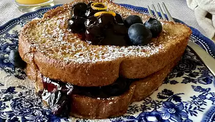 Blueberry French Toast Sandwiches