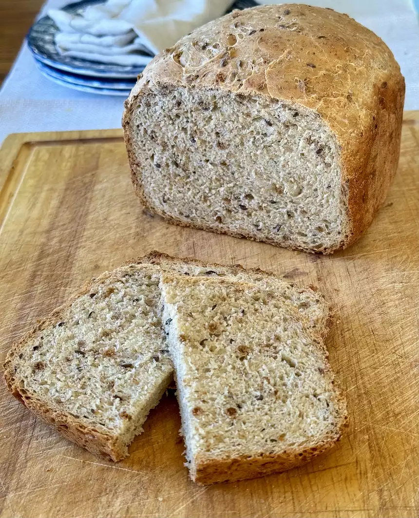 Double Bran Bread - Bread Machine