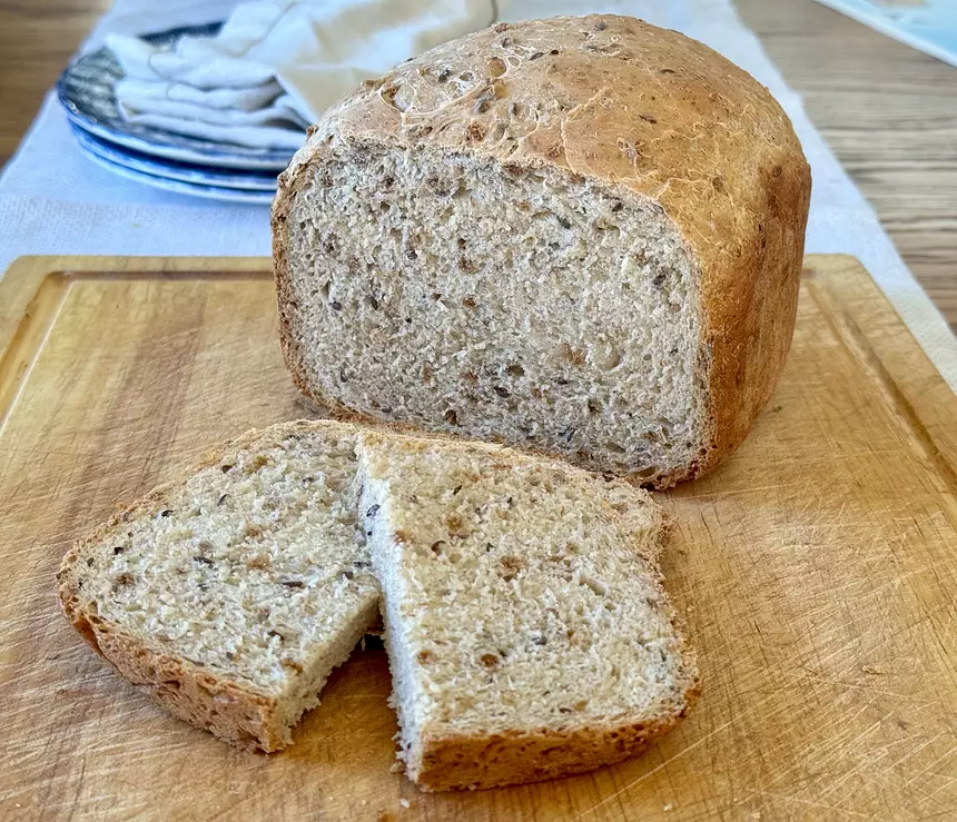 Double Bran Bread - Bread Machine