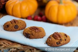 Harvest Pumpkin Drop Cookies