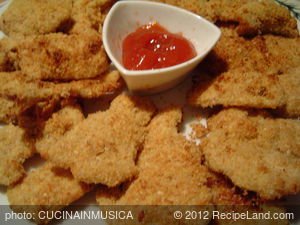 Baked Parmesan Chicken Fingers (Low Fat)