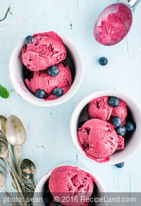 Blueberry Ice Cream