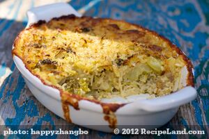 Broccoli, Cheese and Rice Casserole