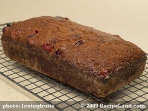 Easy Cranberry Pumpkin Bread