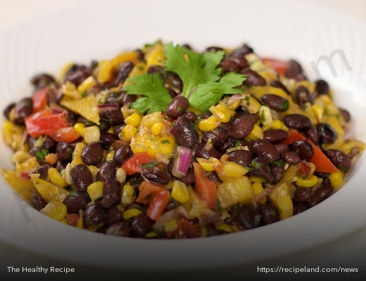 Meatless Monday Main Dish: Black bean, mango and corn salad