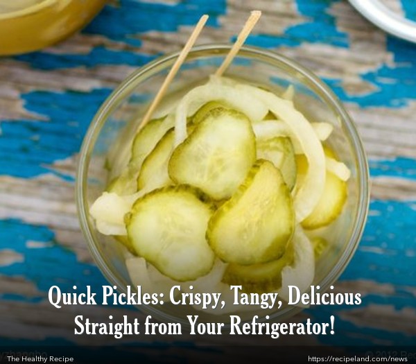 Easy Sweet-Sour Cucumber Pickles