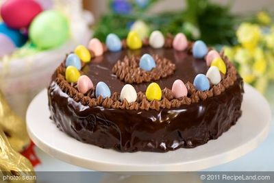 Flourless Chocolate Torte with Ganache