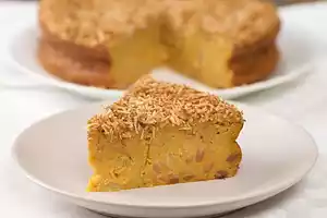 Jamaican Sweet Potato Pudding Cake