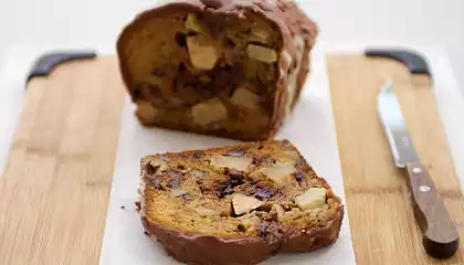 Apple Black Walnut Cake