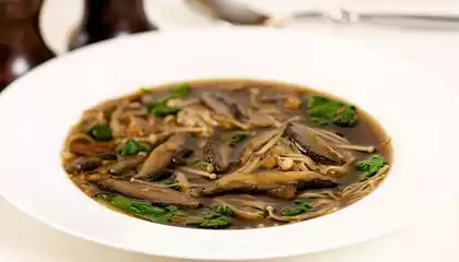 Spinach-Mushroom Soup