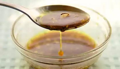 Maple, Soy Sauce and Mustard Vinaigrette