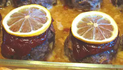 Lemon Barbeque Meatloaf 