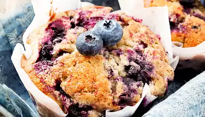 Bisquick Blueberry Muffins