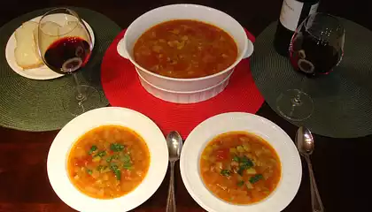 Spicy Winter Vegetable Chowder