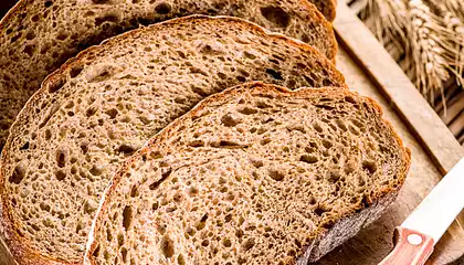 Crusty Honey Whole Wheat Bread