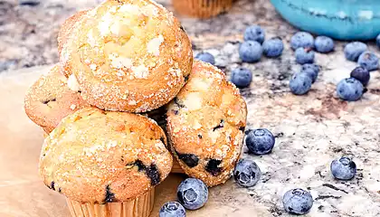 All-American Blueberry Muffins