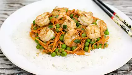 Stir-Fried Shrimp with Oyster Sauce