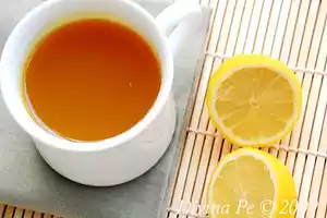 Turmeric, Ginger and Lemon Tonic Tea