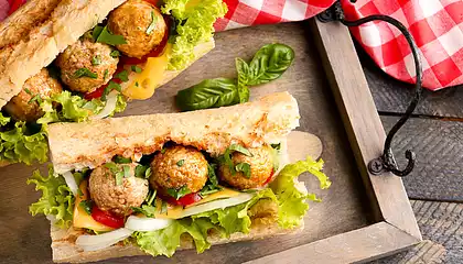 Zesty Meatball Sandwiches- Crock Pot