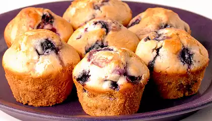 Baking Mix Blueberry Muffins