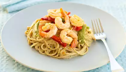 Angel Hair Pasta With Shrimp