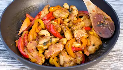 Crispy Chicken Stir-Fry