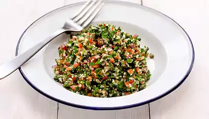 Easy Garlicky Tabouli