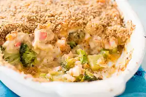 Crab Broccoli Casserole