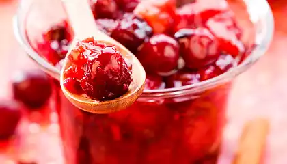 Apple-Cranberry Chutney