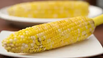 Garlic-Lemon Corn Cob