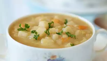 Crockpot Homemade Potato Soup