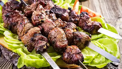 Garam Masala Lamb Kebabs