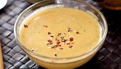 Indonesian Hot Peanut Sauce