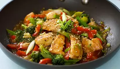 Ginger Chicken Stir-Fry