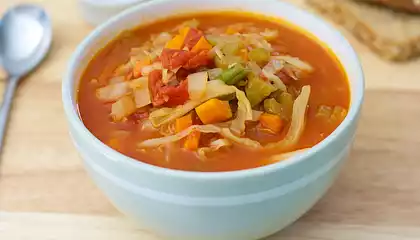 Cabbage Fat-Burning Soup 