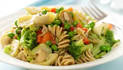 Amazing Summer Vegetable Pasta Salad