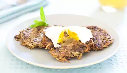 Lamb Hash and Poached Eggs