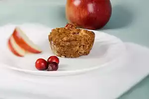 Apple and Cranberry Muffins (Low-fat)